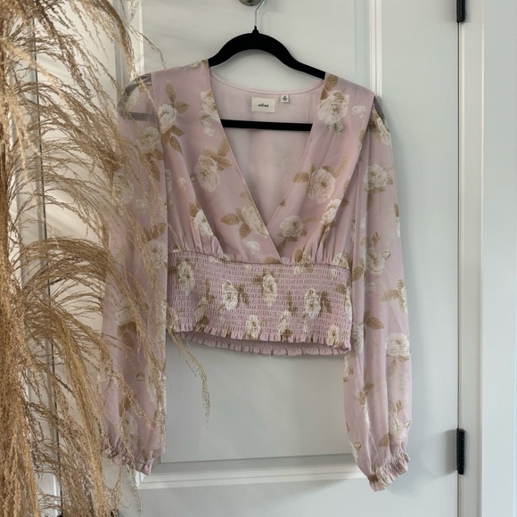 wilfred pink floral top NWOT - Picture 2 of 6